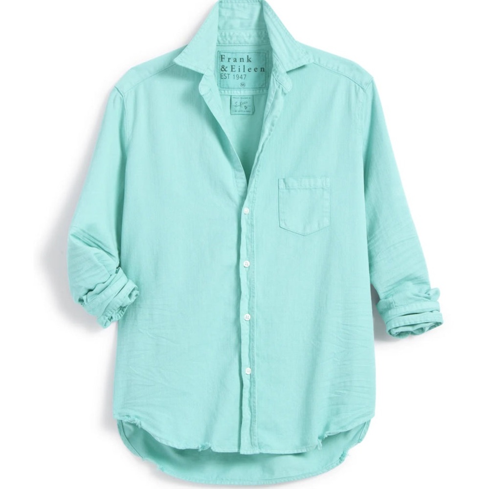 Frank & Eileen Famous Denim Soft Jade Shirt